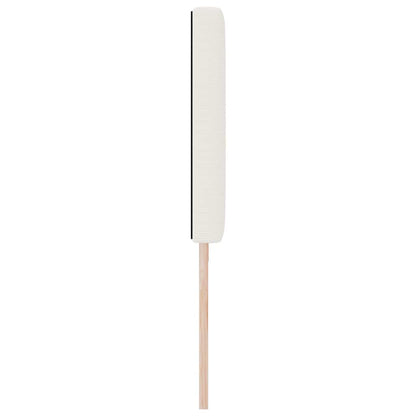 vidaXL Kopfteil mit Kopfteil Creme 200 cm Kunstleder