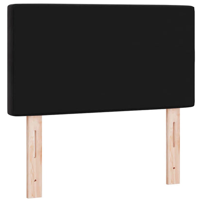 vidaXL Kopfteil mit Kopfteil Schwarz 80 cm Kunstleder