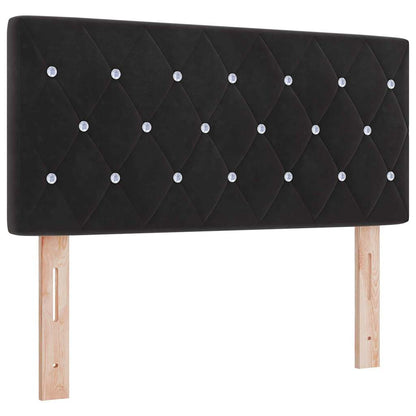 vidaXL Kopfteil mit Kopfteil Schwarz 90 cm Kunstleder