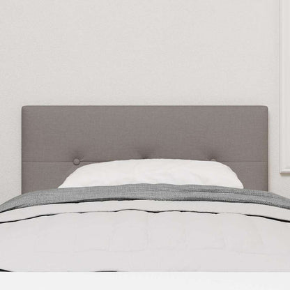 vidaXL Kopfteil mit Kopfteil Taupe 80 cm Kunstleder