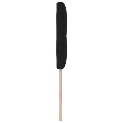 vidaXL Kopfteil mit Kopfteil Schwarz 90 cm Kunstleder