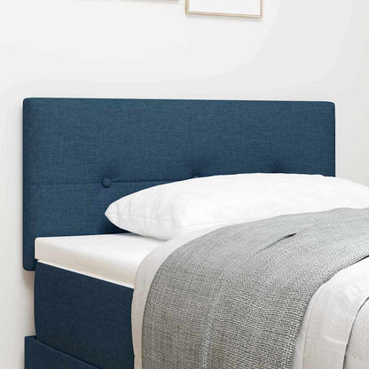 vidaXL Kopfteil mit Kopfteil Blau 90 cm Kunstleder