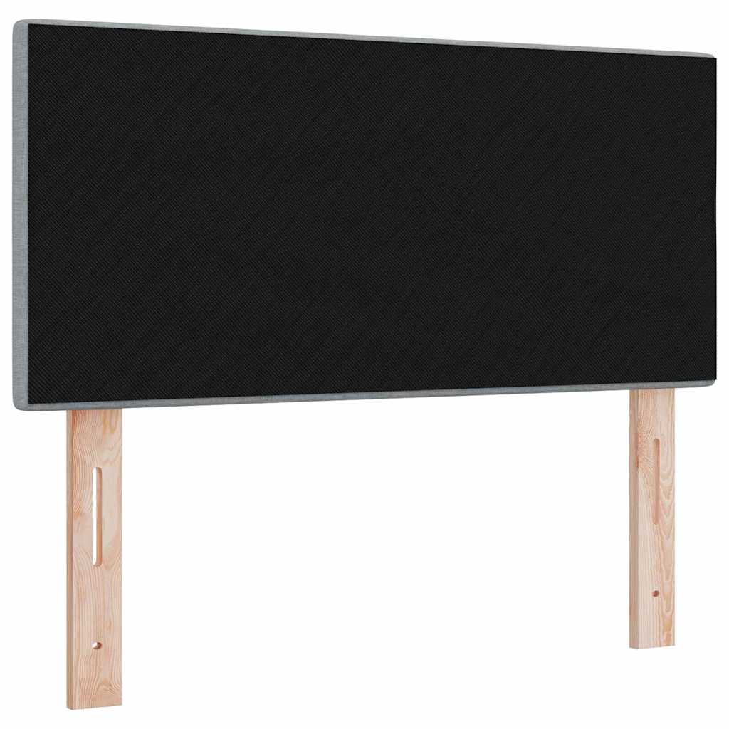 vidaXL Kopfteil mit Kopfteil Hellgrau 100 cm Kunstleder
