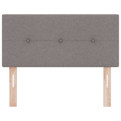 vidaXL Kopfteil mit Kopfteil Taupe 100 cm Kunstleder