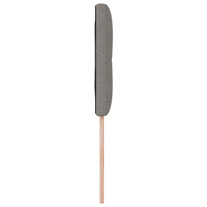 vidaXL Kopfteil mit Kopfteil Taupe 100 cm Kunstleder