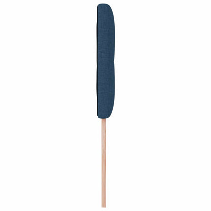 vidaXL Kopfteil mit Kopfteil Blau 100 cm Kunstleder
