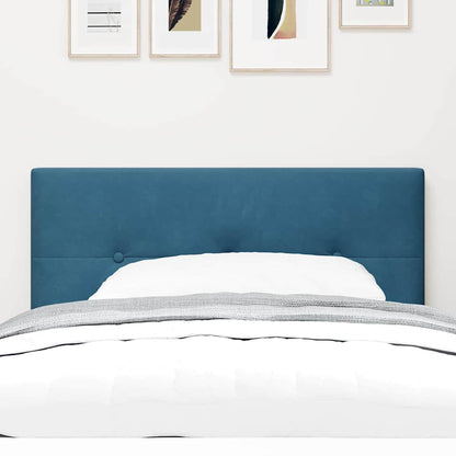 vidaXL Kopfteil mit Kopfteil Dunkelblau 100 cm Kunstleder