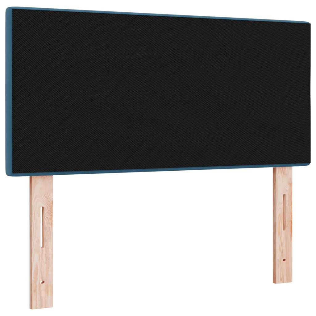 vidaXL Kopfteil mit Kopfteil Dunkelblau 100 cm Kunstleder