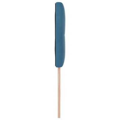 vidaXL Kopfteil mit Kopfteil Dunkelblau 100 cm Kunstleder