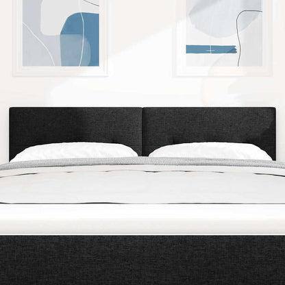 vidaXL Kopfteil mit Kopfteil Schwarz 144 cm Kunstleder