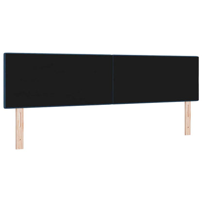 vidaXL Kopfteil mit Kopfteil Blau 180 cm Kunstleder