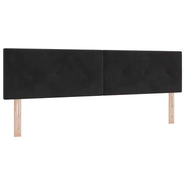 vidaXL Kopfteil mit Kopfteil Schwarz 180 cm Kunstleder