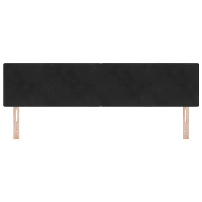 vidaXL Kopfteil mit Kopfteil Schwarz 180 cm Kunstleder
