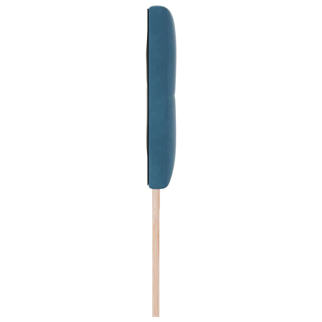 vidaXL Kopfteil mit Kopfteil Dunkelblau 180 cm Kunstleder