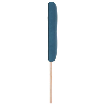 vidaXL Kopfteil mit Kopfteil Dunkelblau 180 cm Kunstleder