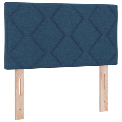 vidaXL Kopfteil mit Kopfteil Blau 80 cm Kunstleder
