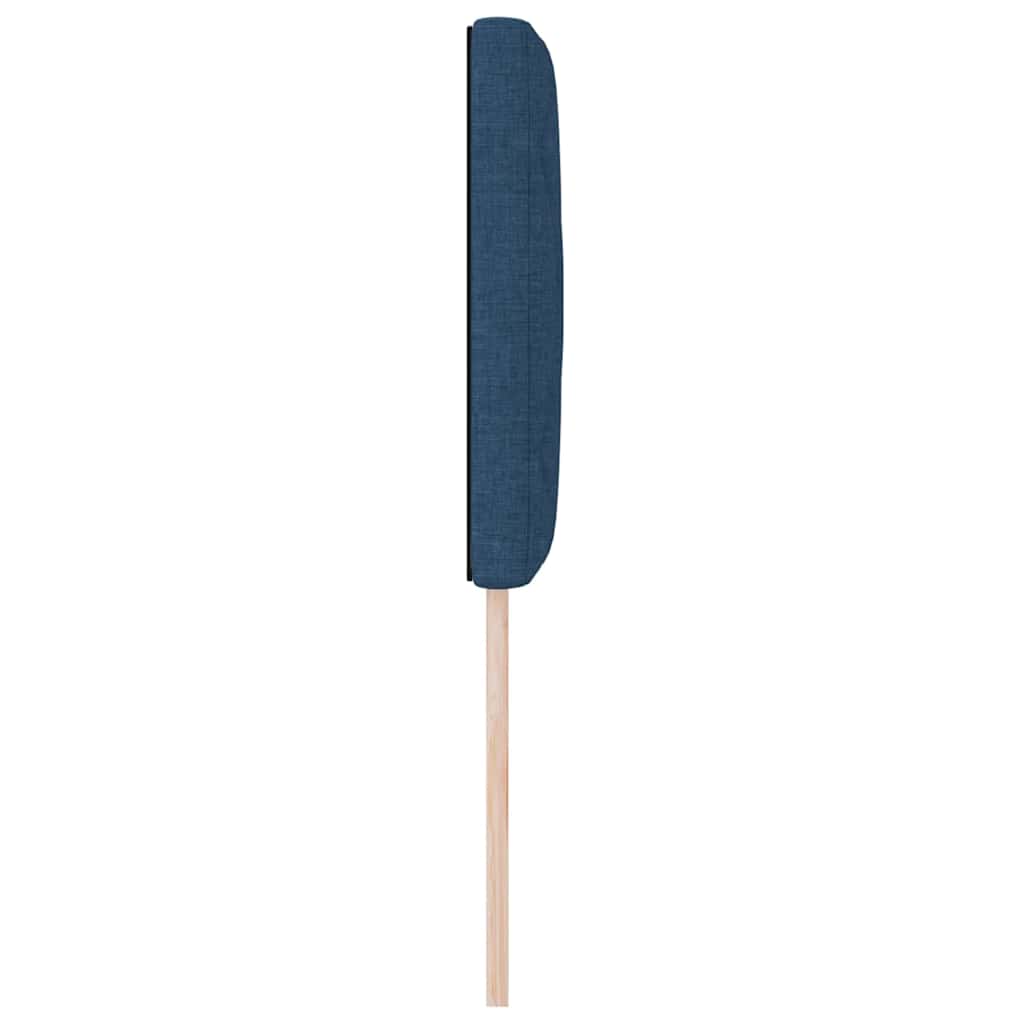 vidaXL Kopfteil mit Kopfteil Blau 80 cm Kunstleder