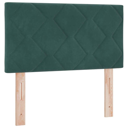 vidaXL Kopfteil mit Kopfteil Dunkelgrün 80 cm Samt