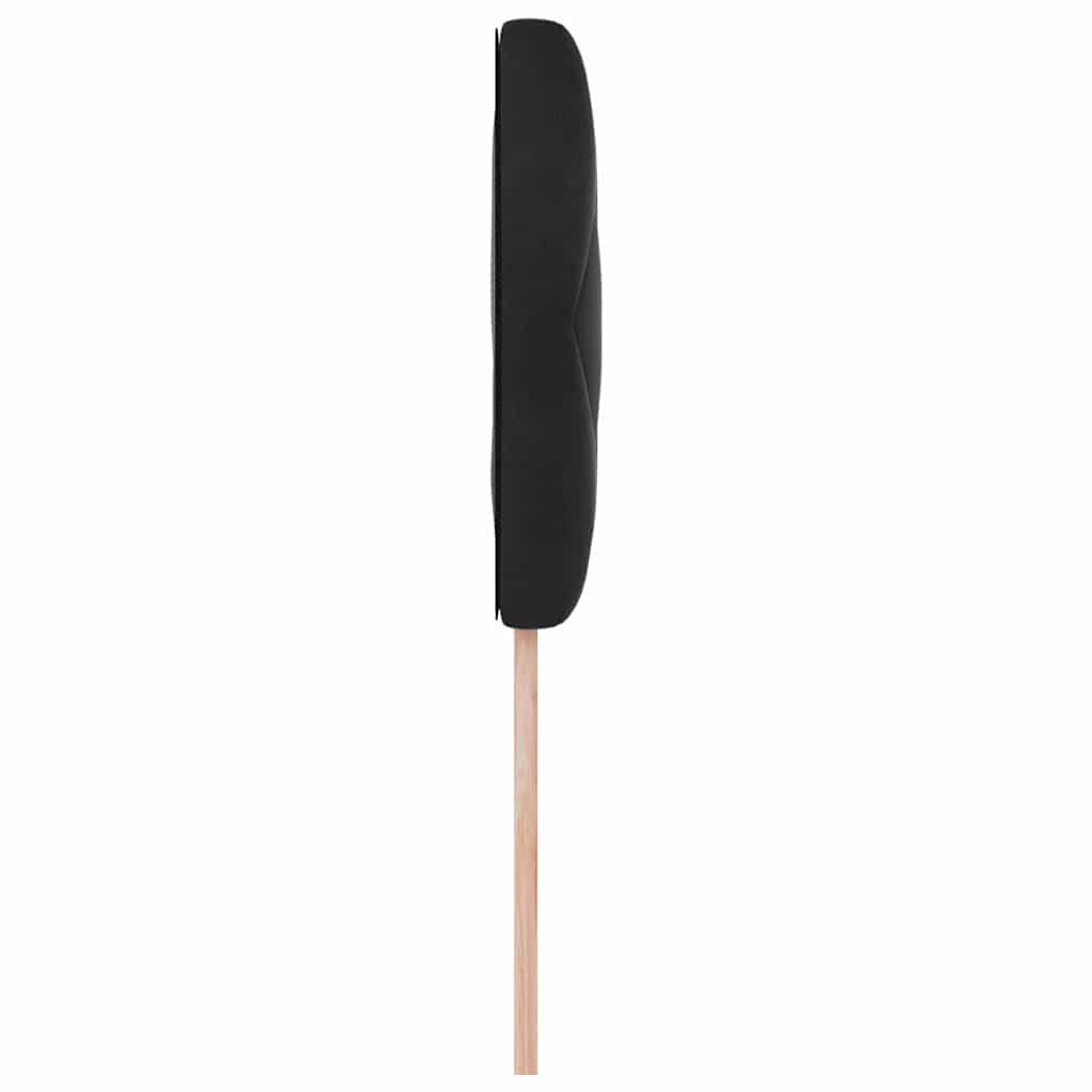 vidaXL Kopfteil mit Kopfteil Schwarz 90 cm Samt