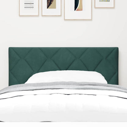 vidaXL Kopfteil mit Kopfteil Dunkelgrün 90 cm Samt