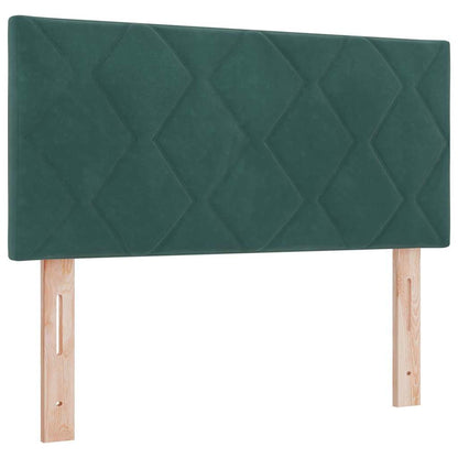 vidaXL Kopfteil mit Kopfteil Dunkelgrün 90 cm Samt