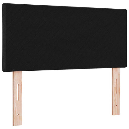 vidaXL Kopfteil mit Kopfteil Schwarz 100 cm Kunstleder