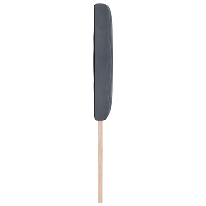 vidaXL Kopfteil mit Kopfteil Dunkelgrau 144 cm Samt