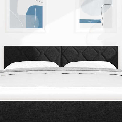 vidaXL Kopfteil mit Kopfteil Schwarz 160 cm Kunstleder
