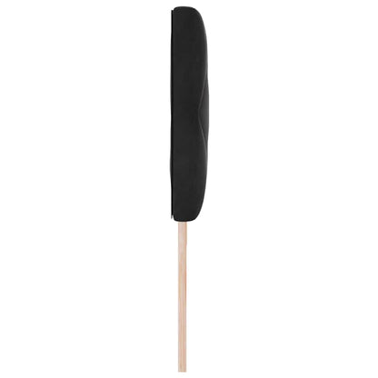 vidaXL Kopfteil mit Kopfteil Schwarz 180 cm Samt