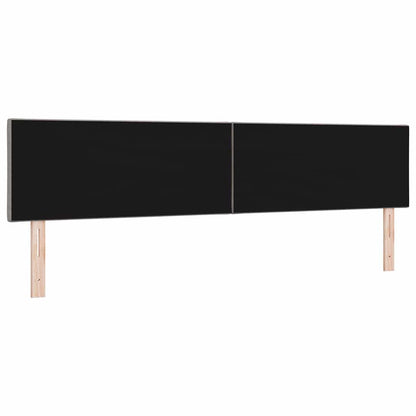 vidaXL Kopfteil mit Kopfteil Taupe 200 cm Kunstleder