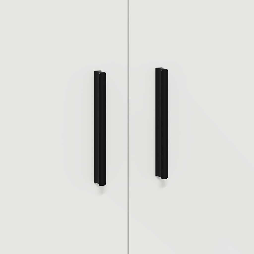 vidaXL Aufbewahrungsschrank 2 pcs Weiß 127 x 41 x 40 cm Holzwerkstoff
