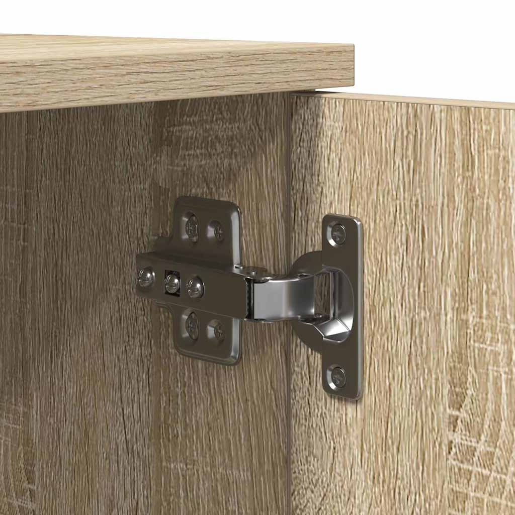 vidaXL Aufbewahrungsschrank 2 pcs Sonoma-Eiche 108 x 41 x 40 cm