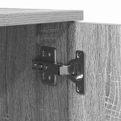 vidaXL Aufbewahrungsschrank 2 pcs Graues Sonoma 108 x 41 x 40 cm