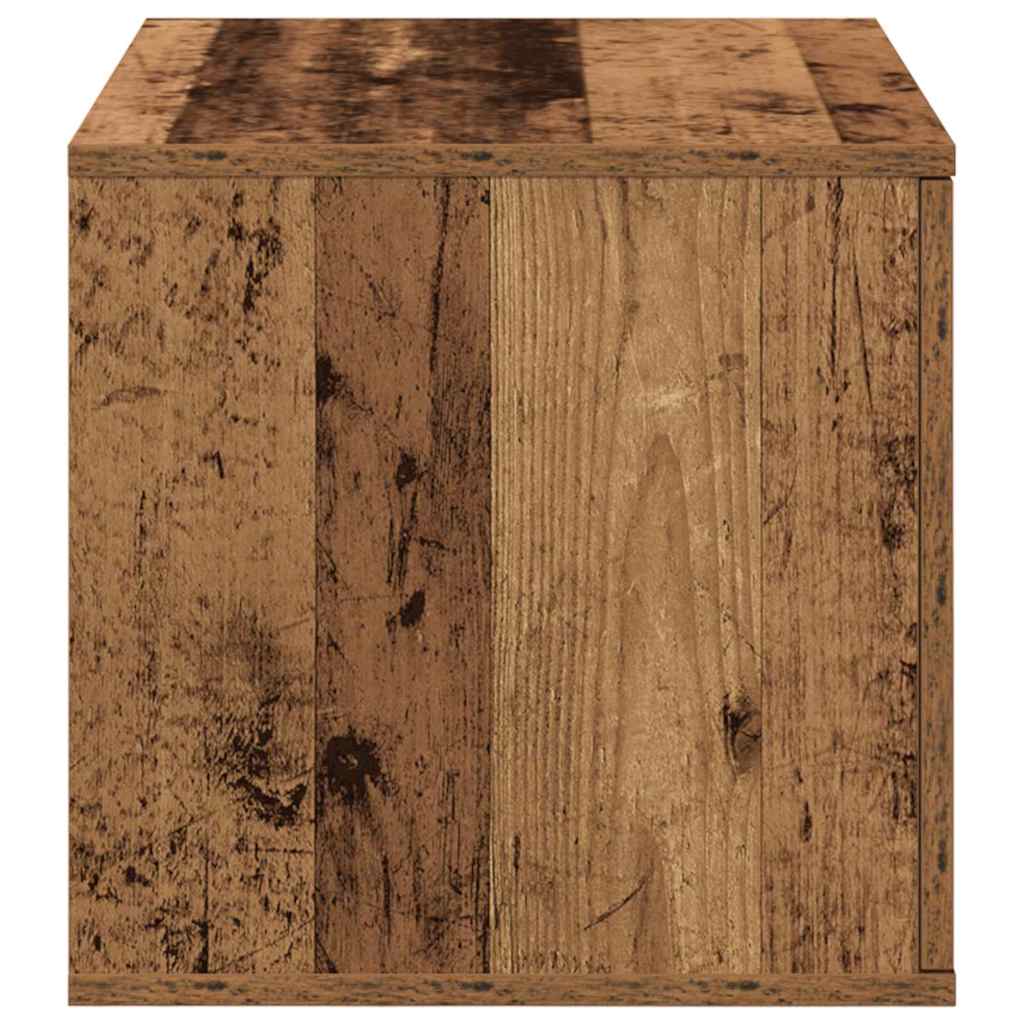 vidaXL Aufbewahrungsschrank 2 pcs Altholz 108 x 41 x 40 cm