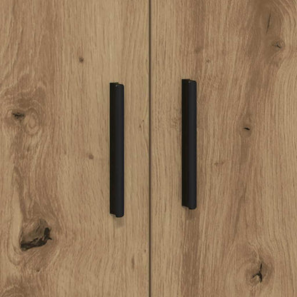 vidaXL Aufbewahrungsschrank 2 pcs Artisan-Eiche 108 x 41 x 40 cm