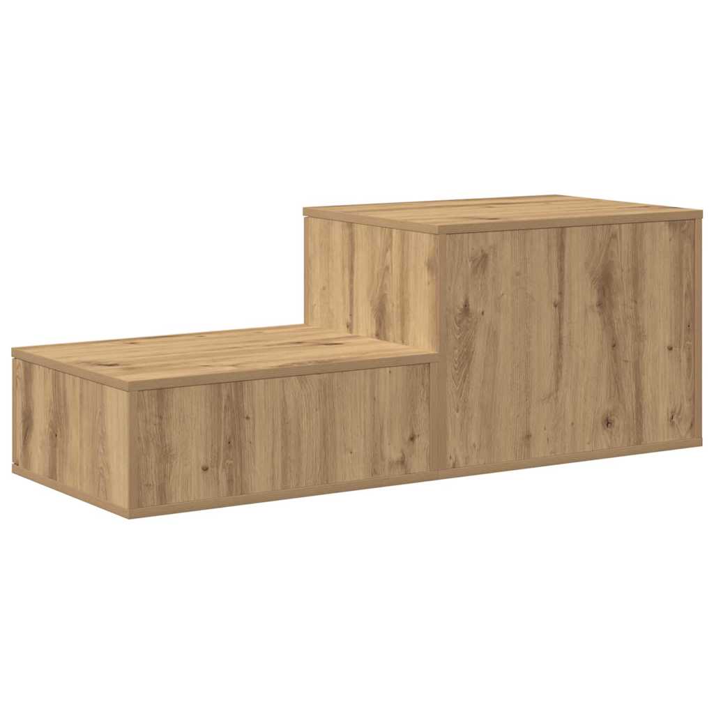 vidaXL Aufbewahrungsschrank 2 pcs Artisan-Eiche 108 x 41 x 40 cm