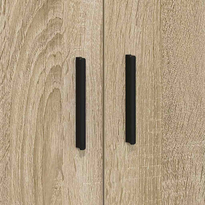 vidaXL Aufbewahrungsschrank 2 pcs Sonoma-Eiche 103 x 41 x 40 cm