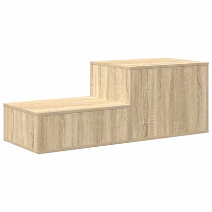 vidaXL Aufbewahrungsschrank 2 pcs Sonoma-Eiche 103 x 41 x 40 cm
