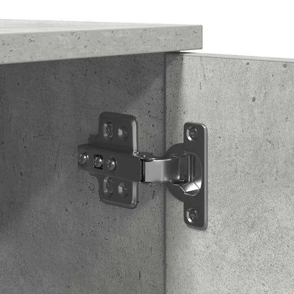 vidaXL Aufbewahrungsschrank 2 pcs Beton Grau 103 x 41 x 40 cm