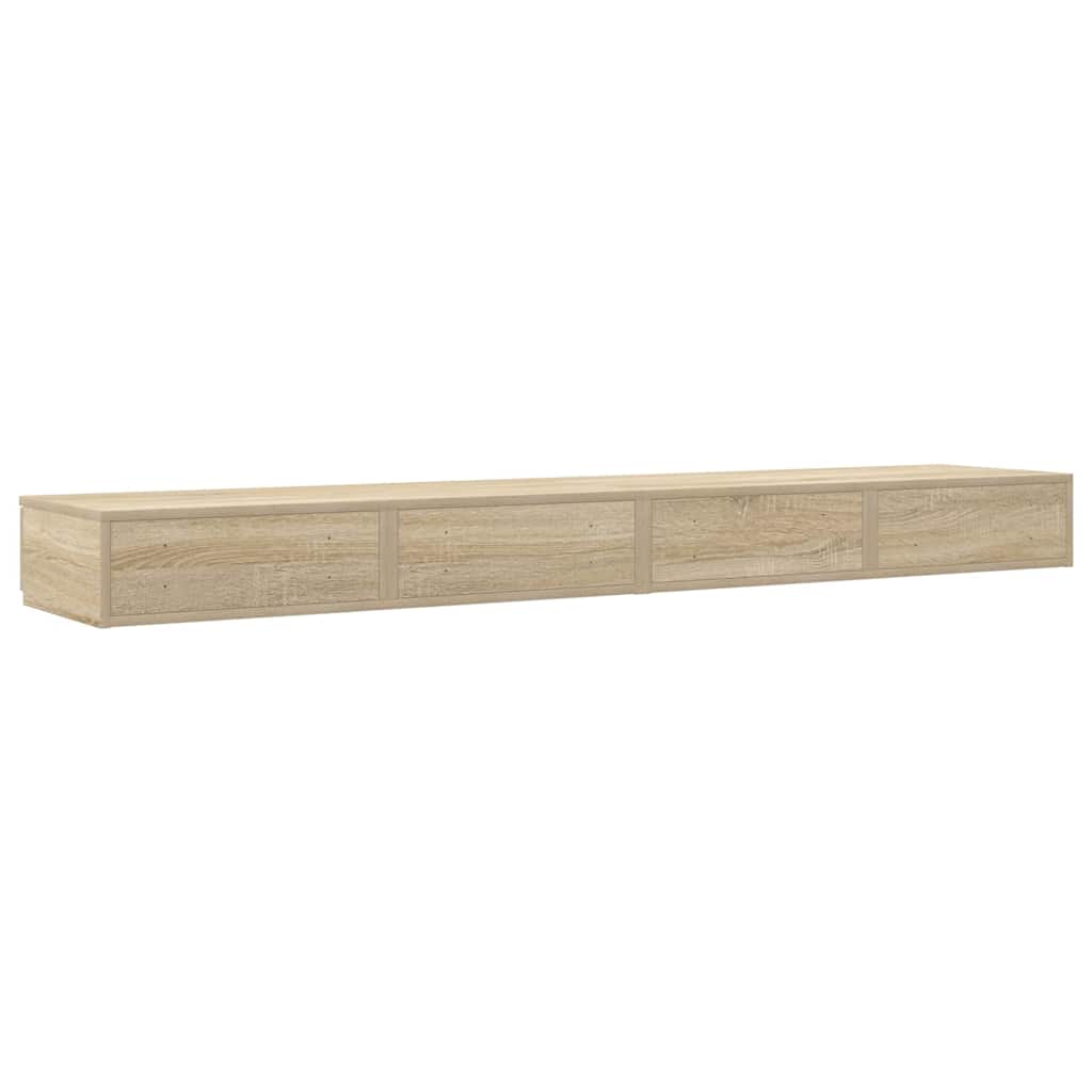 Bettschubladen Sonoma-Eiche 200 x 36,5 x 16,5 cm Holzwerkstoff