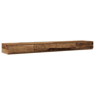 vidaXL Bettschubladen Altholz 200 x 36,5 x 16,5 cm Holzwerkstoff