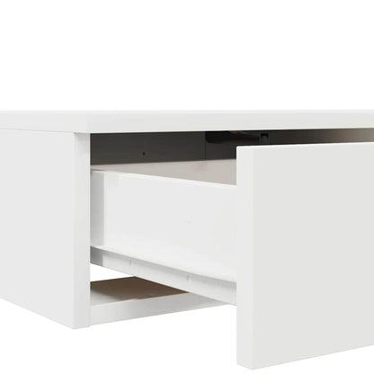 vidaXL Bettschubladen Weiß 80 x 36,5 x 16,5 cm Holzwerkstoff