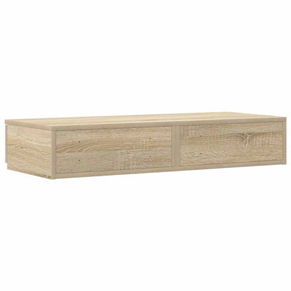 vidaXL Bettschubladen Sonoma-Eiche 80 x 36,5 x 16,5 cm Holzwerkstoff