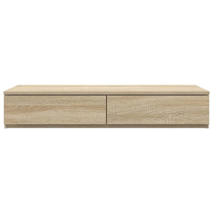 vidaXL Bettschubladen Sonoma-Eiche 80 x 36,5 x 16,5 cm Holzwerkstoff