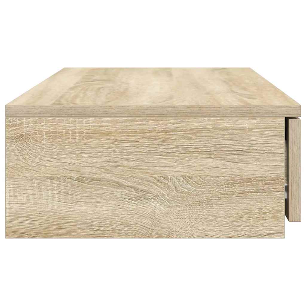 vidaXL Bettschubladen Sonoma-Eiche 80 x 36,5 x 16,5 cm Holzwerkstoff