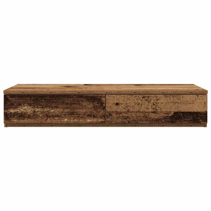 vidaXL Bettschubladen Altholz 80 x 36,5 x 16,5 cm Holzwerkstoff