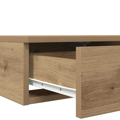vidaXL Bettschubladen Artisan-Eiche 80 x 36,5 x 16,5 cm Holzwerkstoff