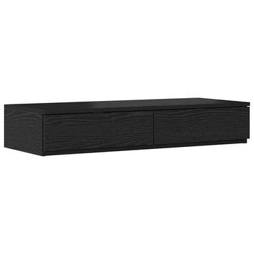 vidaXL Bettschubladen Schwarz Eichen-Optik 90 x 36,5 x 16,5 cm