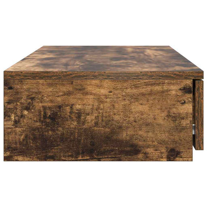vidaXL Tiroirs de lit chêne fumé 90 x 36,5 x 16,5 cm