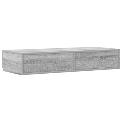 vidaXL Bettschubladen Graues Sonoma 90 x 36,5 x 16,5 cm Holzwerkstoff